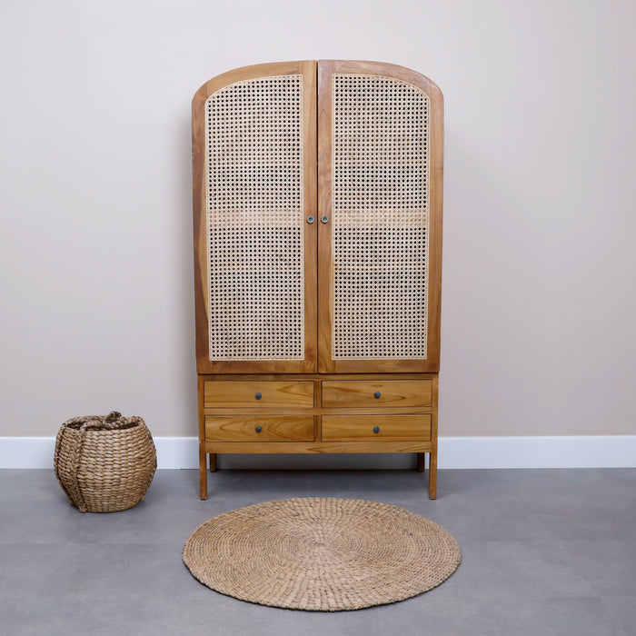 Elgin Rattan Cabinet