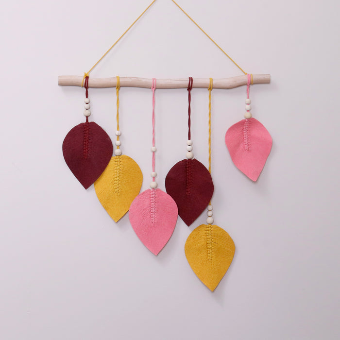 Macrame Leaf wall Decor
