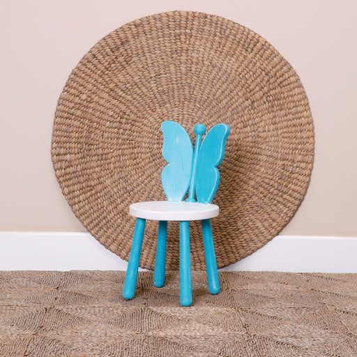 Crafted from high-quality, sustainable wood, this charming chair is designed to grow with your child, providing a cozy spot for playtime, reading, or arts and crafts. Our Timber Tot kids chair is the perfect blend of durability, comfort, and style for your little one! Whether it's for the playroom, bedroom, or living area, the Timber Tot Chair is more than just a piece of furniture.
Dimensions:
Timber Tot02 : Seating around 29cm dia x seating height 30.5cm x total height/ backrest height 58cm