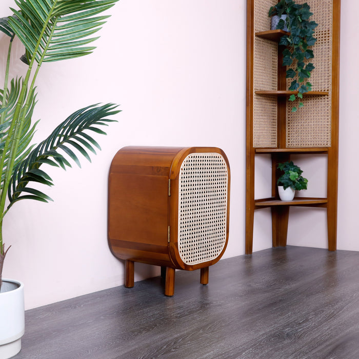 Capella Rattan Bedside Table