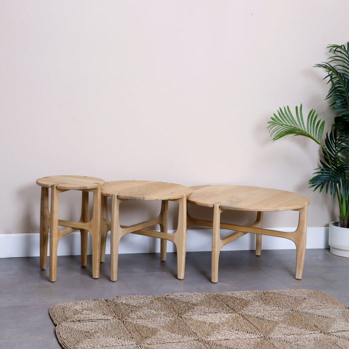 Clio Nesting Coffee table Set of 3