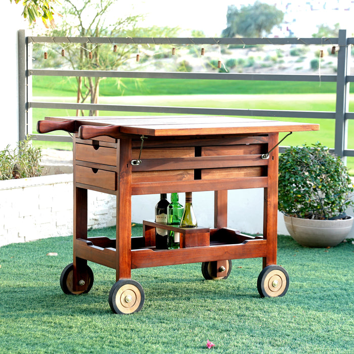 Tbilisi serving bar trolley