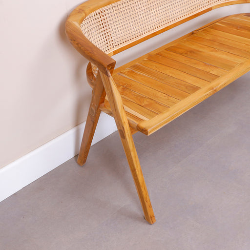 Enhance your home with the natural beauty and warmth of our Ariana Bench. Expertly crafted from high-quality solid wood and intricately woven rattan, this bench blends durability with a touch of rustic elegance. Its minimalist design complements a variety of interior styles, from modern and bohemian to farmhouse and coastal.
Overall dimensions :
Backrest height 75cm,Arm to arm width 132cm,Seating height 45cm,Seating depth 45cm
