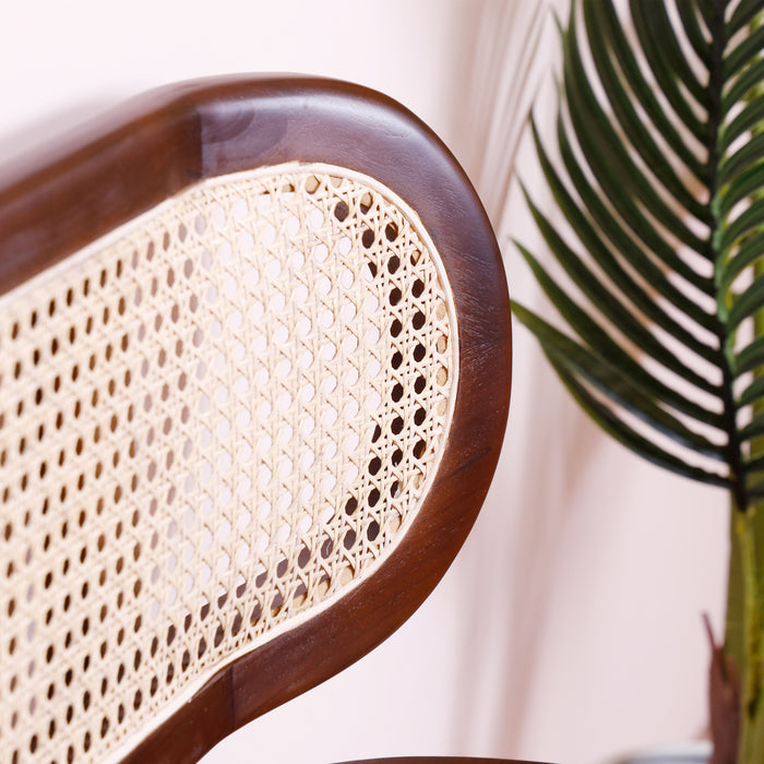 Anastasia Rattan Bench