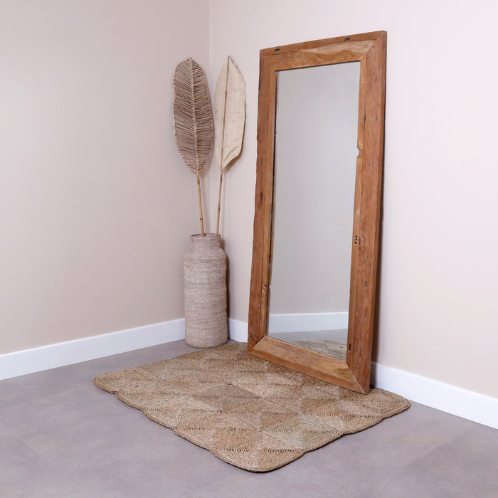 Niamey Wooden Mirror