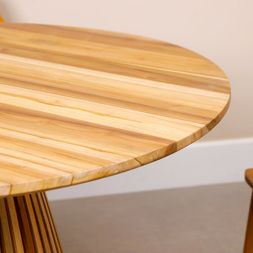 Crafted to perfection, our Saigon Dining table combines timeless elegance with unmatched durability. Made from premium, sustainably sourced timber, each table showcases the natural beauty of wood grains. Whether you're hosting a family gathering or enjoying a quiet meal, this table serves as the heart of your home—warm, inviting, and built to last for generations. Designed for both modern and classic interiors, its sturdy construction and expert craftsmanship make it a statement piece that blends function with sophistication.
NOTE : Price mentioned is for the table only. Chairs will cost additional