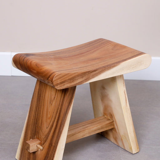 Crafted from premium hardwood, this versatile piece adds a touch of natural beauty to any space. Whether you need an extra seat or a charming accent piece, our Clovis Stool delivers both style and functionality. Upgrade your home with the timeless appeal of our Clovis Stool today!
Overall dimensions:
length 50cm×depth 30cm×height 45cm