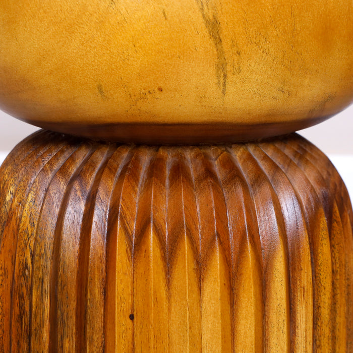 Aurora Carved Stool