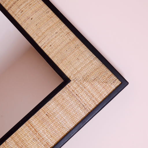 Add an instant touch of style to your decor with this gorgeous solid wood and rattan floor mirror.
Dimensions - H230cm x W130cm x D5.5cm
