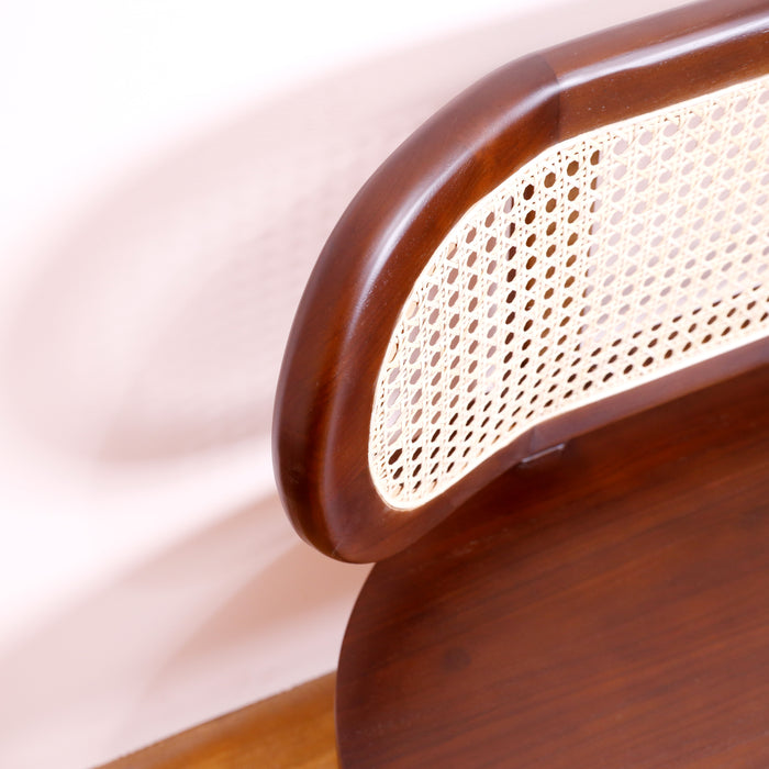 Anastasia Rattan Bench