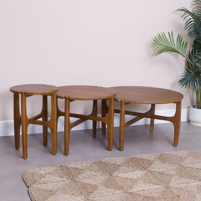 Clio Nesting Coffee table Set of 3