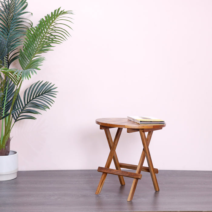 Folding Round Picnic Table