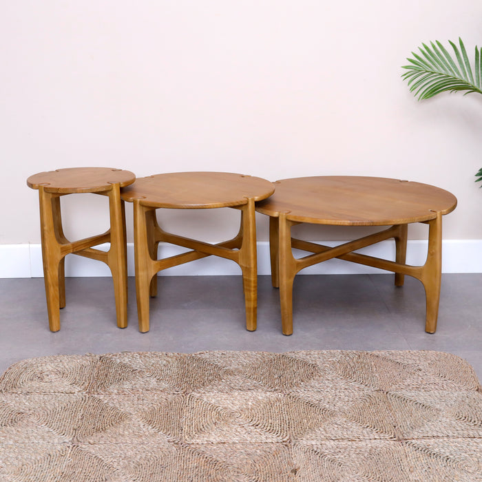 Clio Nesting Coffee table Set of 3