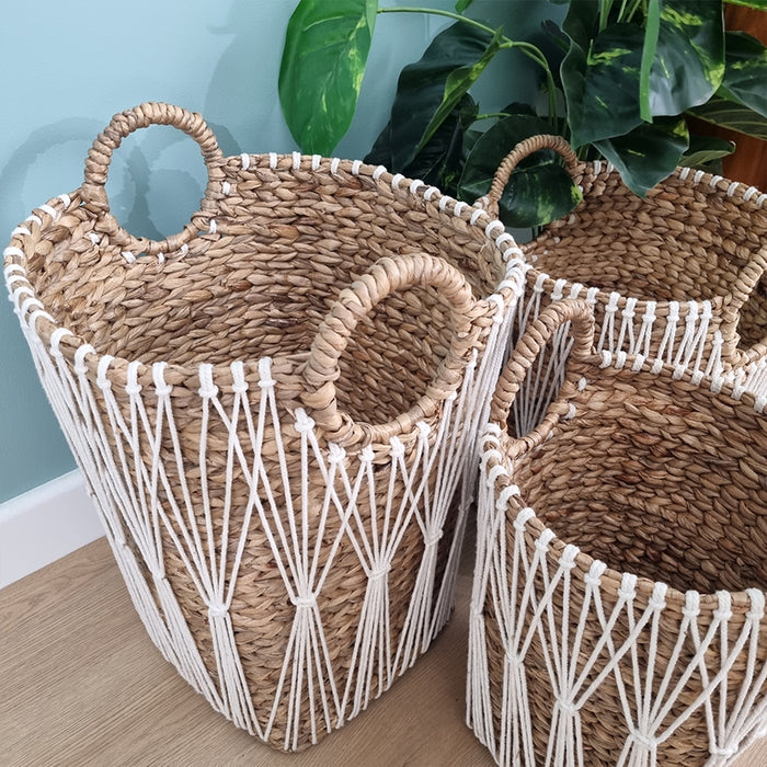 Elizabeth Round Basket -Set of 2