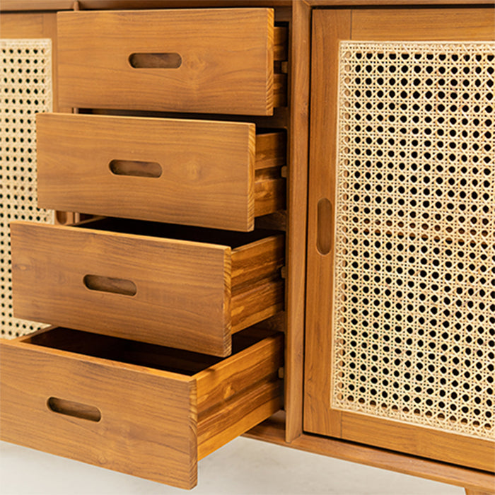 Barbados Rattan Sideboard