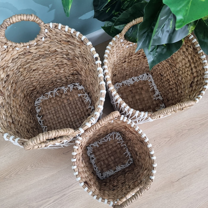 Elizabeth Round Basket -Set of 2
