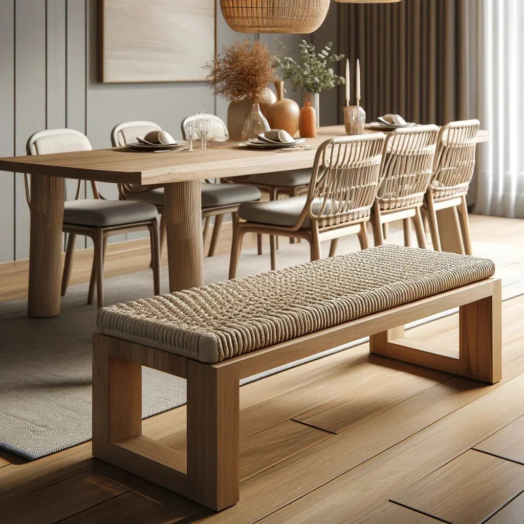 Wooden Benches UAE | Outdoor & Dining Benches Dubai