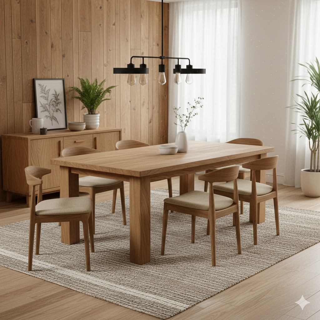 Dining Tables Urban Oak - Rustic, Reclaimed, Urban
