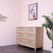 Bergen Rattan Cabinet Urban Oak - Rustic, Reclaimed, Urban