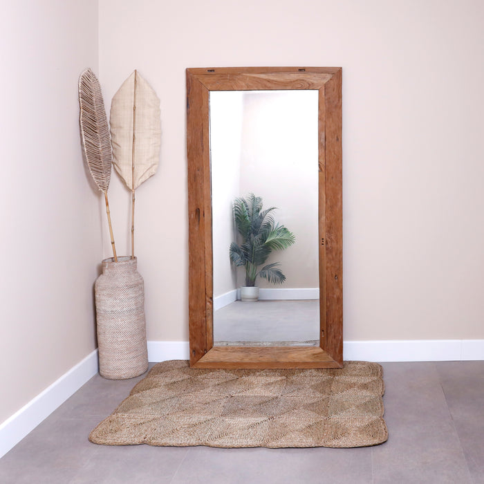 Niamey Wooden Mirror