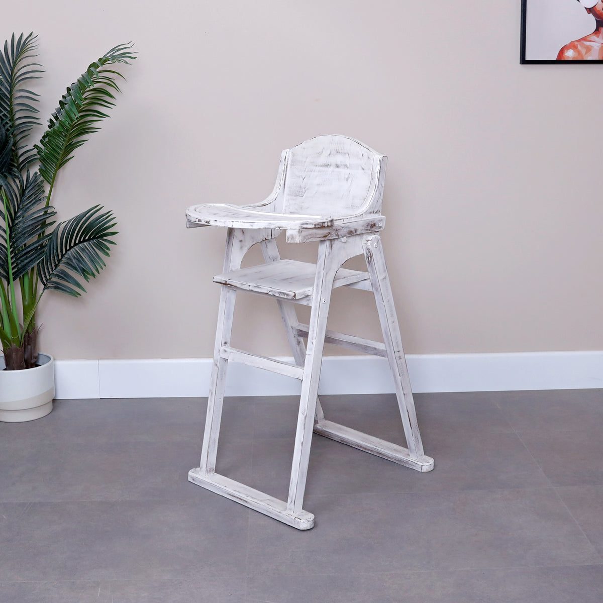 Rustic hot sale high chair