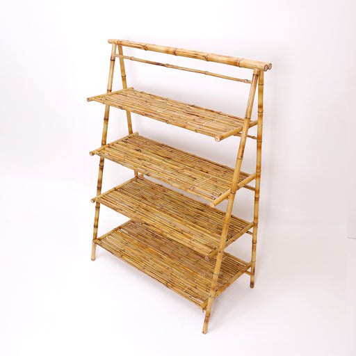 The Munich Shelf – a modern bamboo shelf that combines sleek design and durable construction. Perfect for displaying books, décor, or essentials in living rooms, bedrooms, or office spaces
Dimensions – Width: 93 cm x 39cmTotal height: 139 cm   