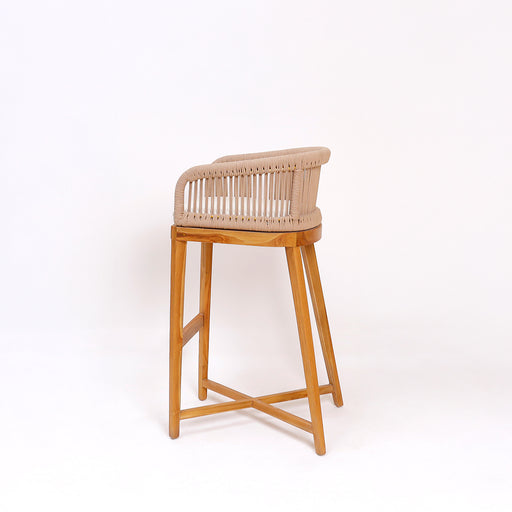 Introducing the Urban Oak Patron Bar Chair – an epitome of style and comfort for your home bar or kitchen island. Handcrafted with precision in Indonesia, this chair boasts sleek lines and a sturdy construction, ensuring both durability and elegance. With arm-to-arm dimensions of 46cm (outer) and a spacious seating area measuring 40cm in width and 46cm in depth, it offers ample space for relaxation. The backrest height of 102cm provides excellent support, while the seating height of 80cm (approx.) with cushion ensures a comfortable seating experience. Elevate your home decor and create a welcoming atmosphere with the Urban Oak Patron Bar Chair, where luxury meets functionality.
Overall Dimensions -Arm to arm : 46cm (outer)Seating : Width 40cm x Depth 46cmBackrest height : 102cmSeating height with cushion : 80cm approx
 
