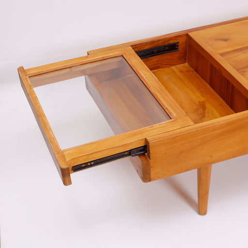 The Kael Coffee Table is where simplicity meets elegance. Its solid structure and natural finish make it a versatile piece for any living room setup