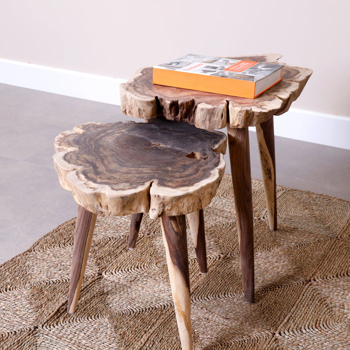 Rosewood Nesting Table