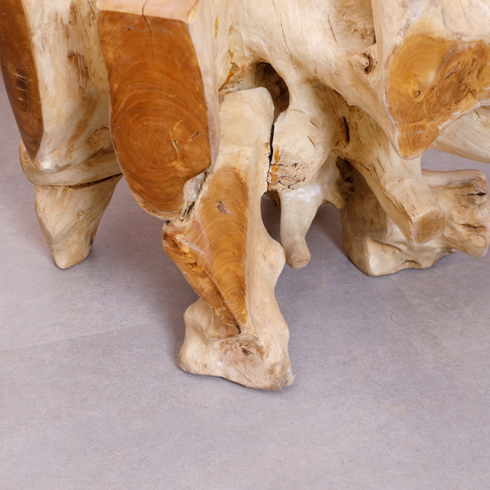Alpha Root Coffee Table - Natural and Rosewood
