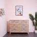 Bergen Rattan Cabinet Urban Oak - Rustic, Reclaimed, Urban