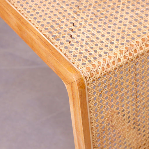 Enhance your living space with our beautifully crafted Vivienne Coaster table. Designed for both functionality and style, this table blends the warmth of natural wood with the intricate charm of handwoven rattan. The sturdy wooden frame ensures durability, while the rattan detailing adds a touch of rustic elegance.