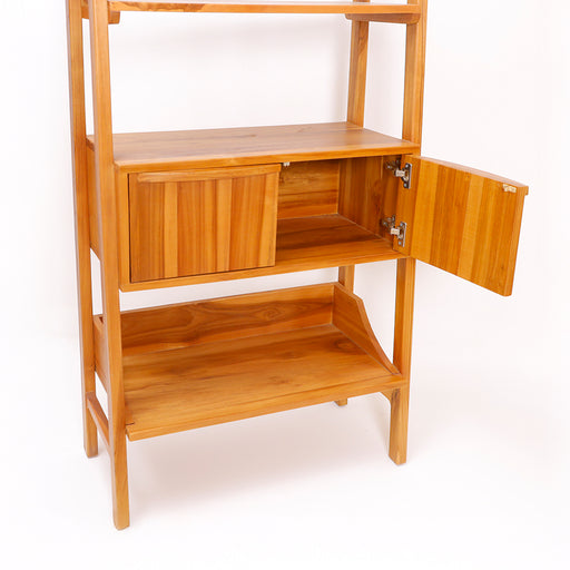 The Elara Shelf combines modern design with practical storage, making it perfect for organizing essentials in any room. Its sleek construction and elegant finish add a touch of sophistication to living rooms, bedrooms, or office spaces.
Dimensions – Width: 75cm x 36cmTotal height: 179 cm 