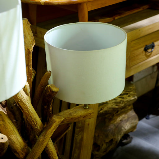 Add a touch of modern designed style to your home with this gorgeous lamps with textured fabric natural wooden legs.Dimensions – Lamp : Diameter 30cmTotal height : 130 cm
NOTE : The sale price provided is for the supply of this lamp as-in condition attached on the website for the last piece in stock. Kindly ensure to contact customer support directly if there's any requirement of live videos of the same.
 