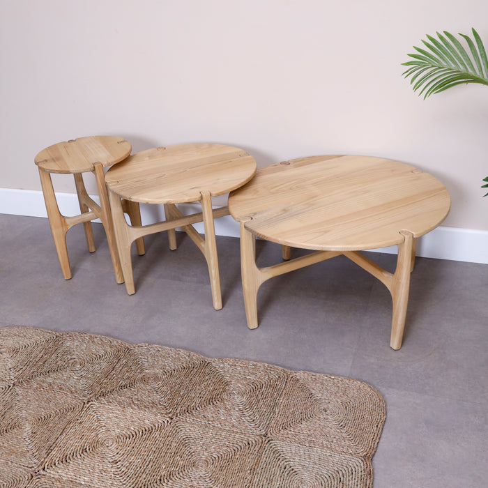 Clio Nesting Coffee table Set of 3