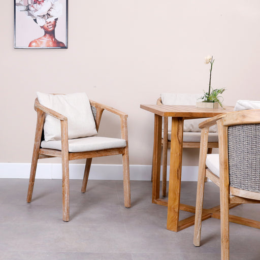 White oak online dining chairs