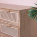 Bergen Rattan Cabinet Urban Oak - Rustic, Reclaimed, Urban