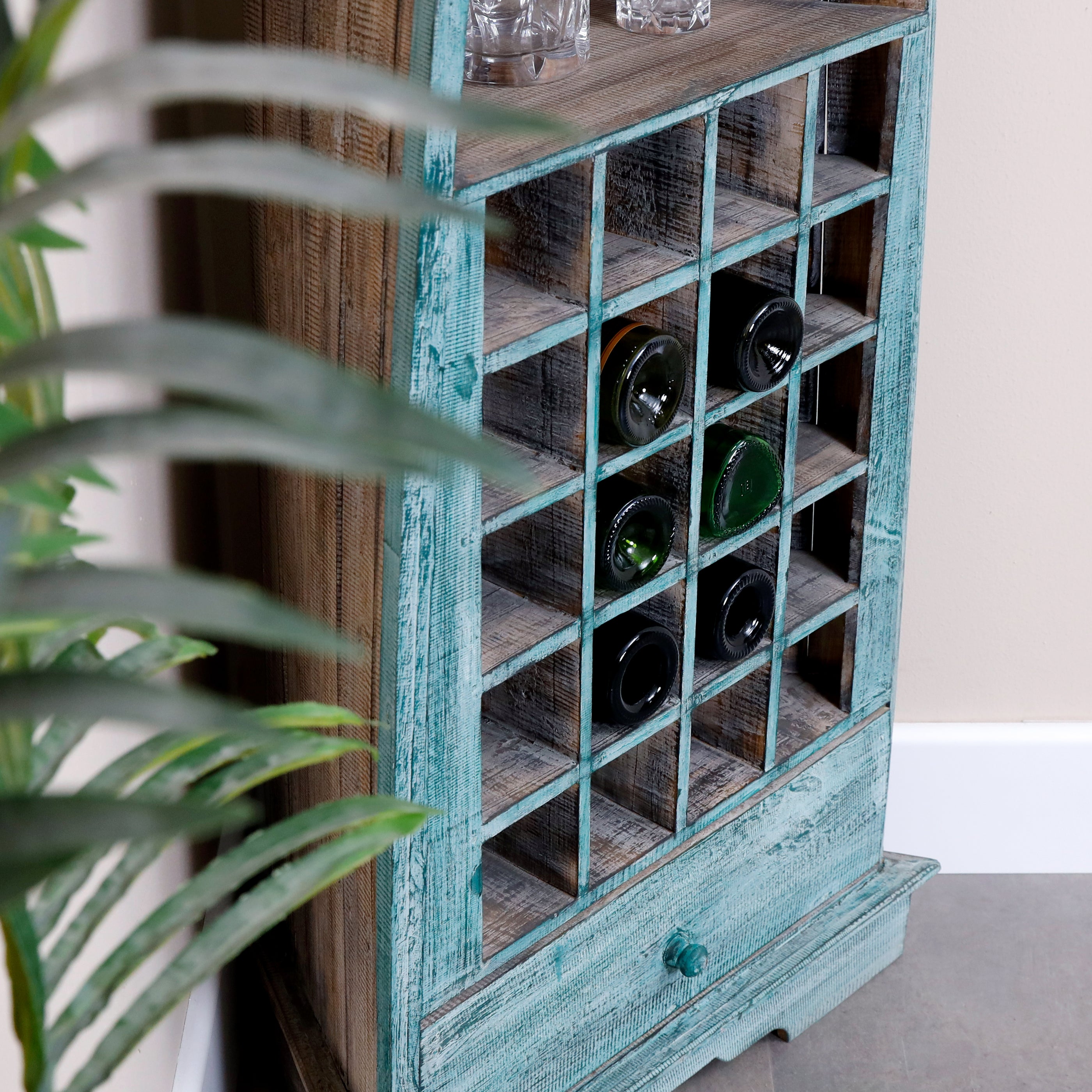 Canoe Wine Rack — Urban Oak Rustic, Reclaimed, Urban