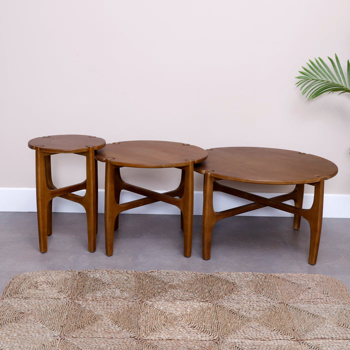 Clio Nesting Coffee table Set of 3