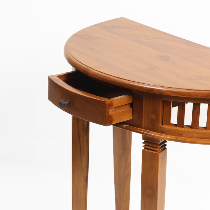 Celine Demi-Lune Side Table