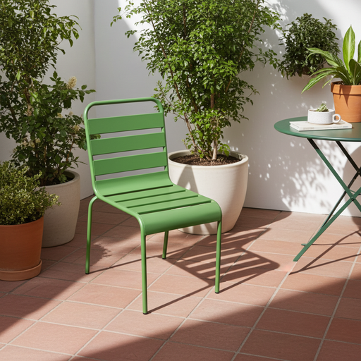 Turn your patio into an inviting haven with our beautifully crafted Azuro outdoor dining chairs. Each chair is designed to deliver both durability and elegance, treated with antirust electrophoresis and double powder-coating finish that holds up beautifully to the sun, rain, and seasonal wear. The clean, sleek lines and optional decorative details blend effortlessly with any outdoor decor, making them a versatile choice for any setting.