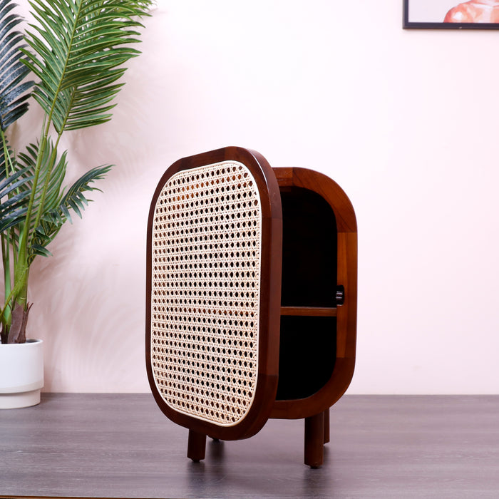 Capella Rattan Bedside Table