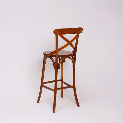 Discover the perfect harmony of form and function with our Solid Wood Bar Chair, a versatile seating solution designed to effortlessly transition between indoor and outdoor spaces. Crafted with care and precision, this chair embodies timeless elegance and durability. Available in two colors - Natural and Walnut.Dimensions - Full height: 110cmSeating: 40cm x 40cmSeating height: 75cm
