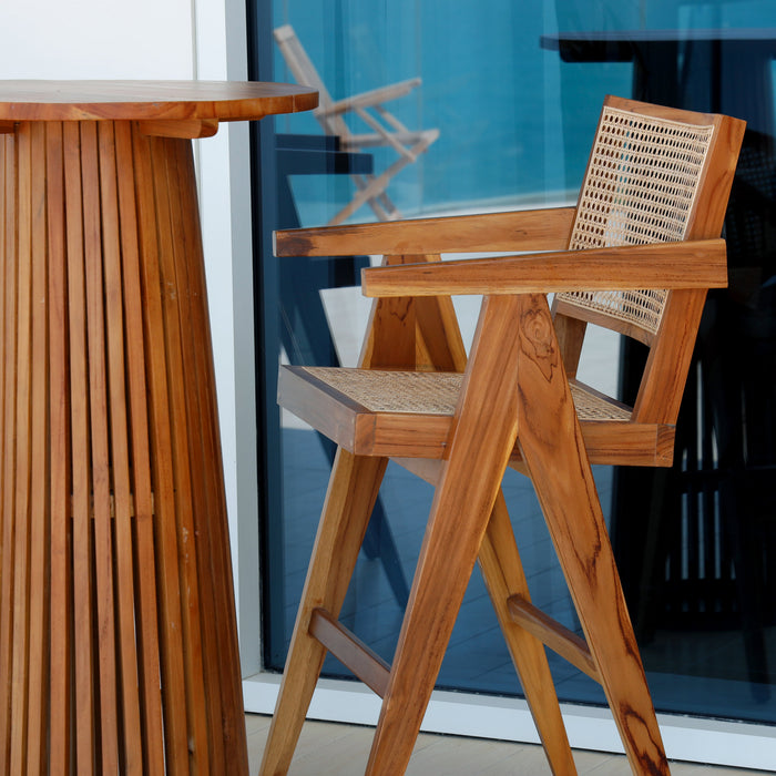Boston Counter/ Bar Chair Urban Oak - Rustic, Reclaimed, Urban