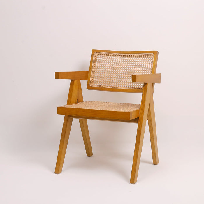 Boston Dining Chair with Armrest Urban Oak - Rustic, Reclaimed, Urban