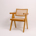 Boston Dining Chair with Armrest Urban Oak - Rustic, Reclaimed, Urban