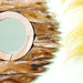 Breeze Handcrafted Round Solid Mirror -02