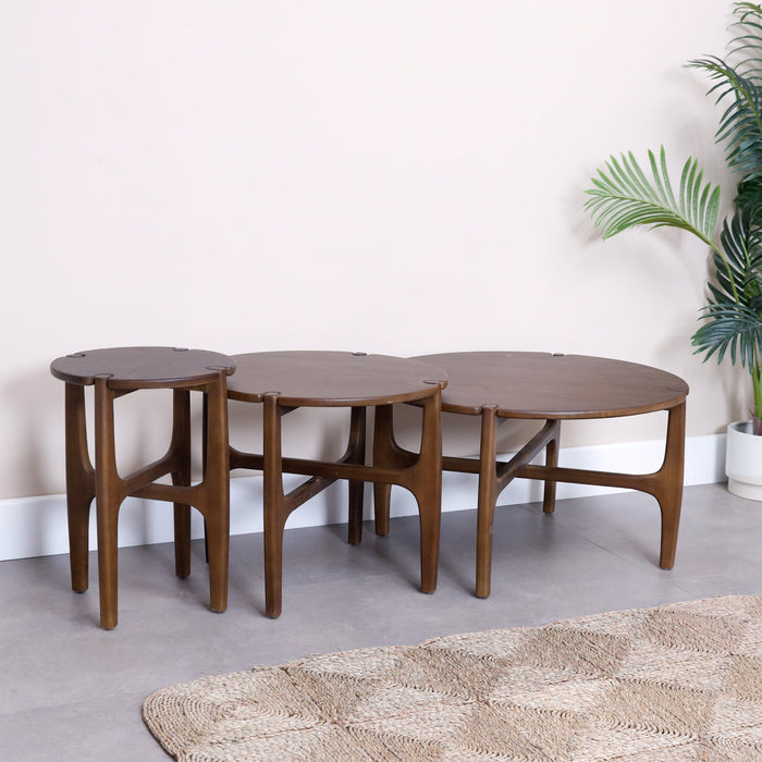 Clio Nesting Coffee table Set of 3