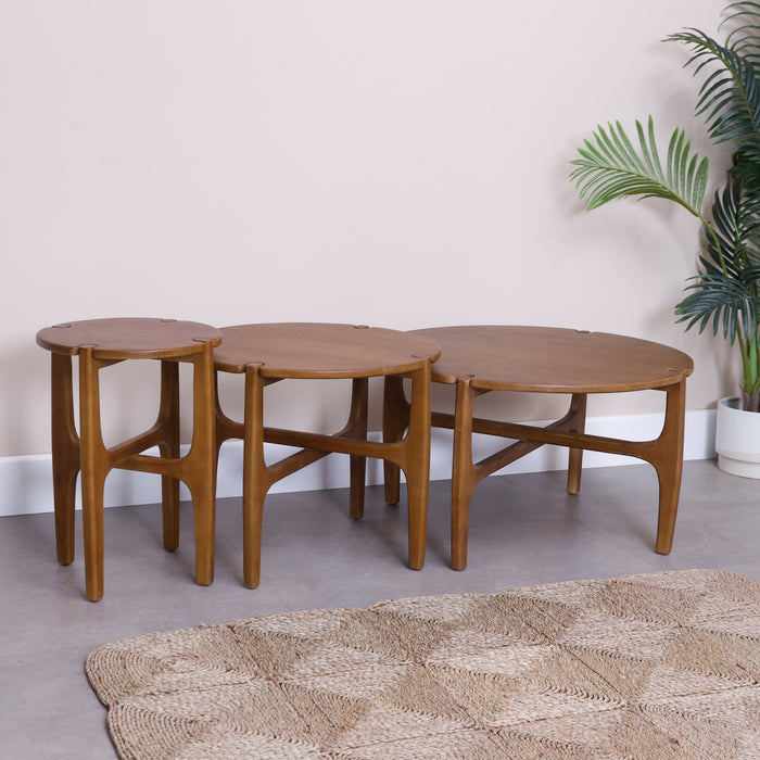 Clio Nesting Coffee table Set of 3