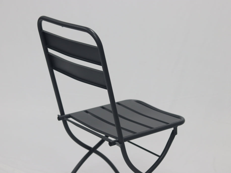 Costway Modern Outdoor Dining Chair-4